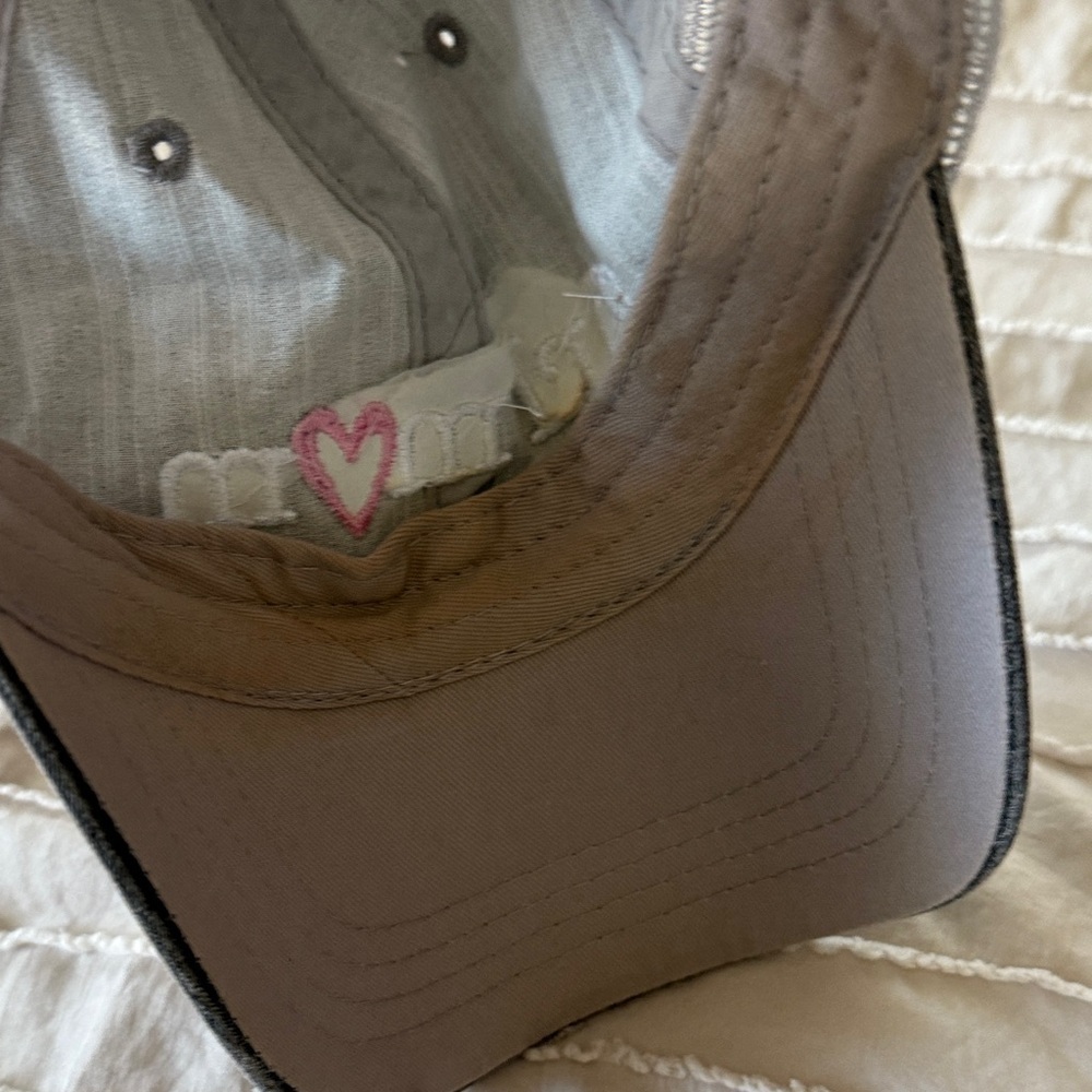 Black and Gray 'Girl Mom' Cap - Picture 3 of 5